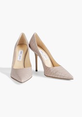 Jimmy Choo - Love 100 croc-effect leather pumps - Neutral - EU 41