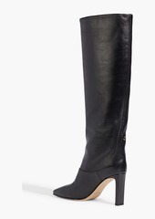 Jimmy Choo - Mahesa 85 leather knee boots - Black - EU 34