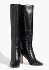 Jimmy Choo - Mahesa 85 leather knee boots - Black - EU 34