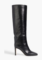 Jimmy Choo - Mahesa 85 leather knee boots - Black - EU 34