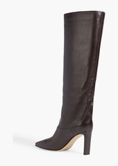 Jimmy Choo - Mahesa 85 leather knee boots - Brown - EU 35