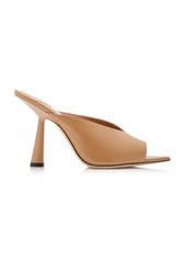 Jimmy Choo - Maryanne Leather Mules - Tan - IT 37 - Moda Operandi