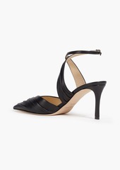 Jimmy Choo - Pleated leather pumps - Black - EU 36