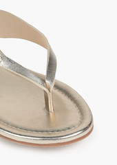 Jimmy Choo - Tetsu metallic leather sandals - Metallic - EU 34