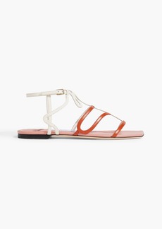 Jimmy Choo - Vice leather sandals - White - EU 35.5