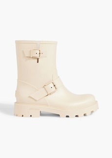 Jimmy Choo - Yael buckled rubber rain boots - White - EU 41