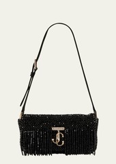 Jimmy Choo Avenue Mini Crystal Fringe Shoulder Bag