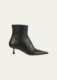 Jimmy Choo Cycas Leather Ankle Boots