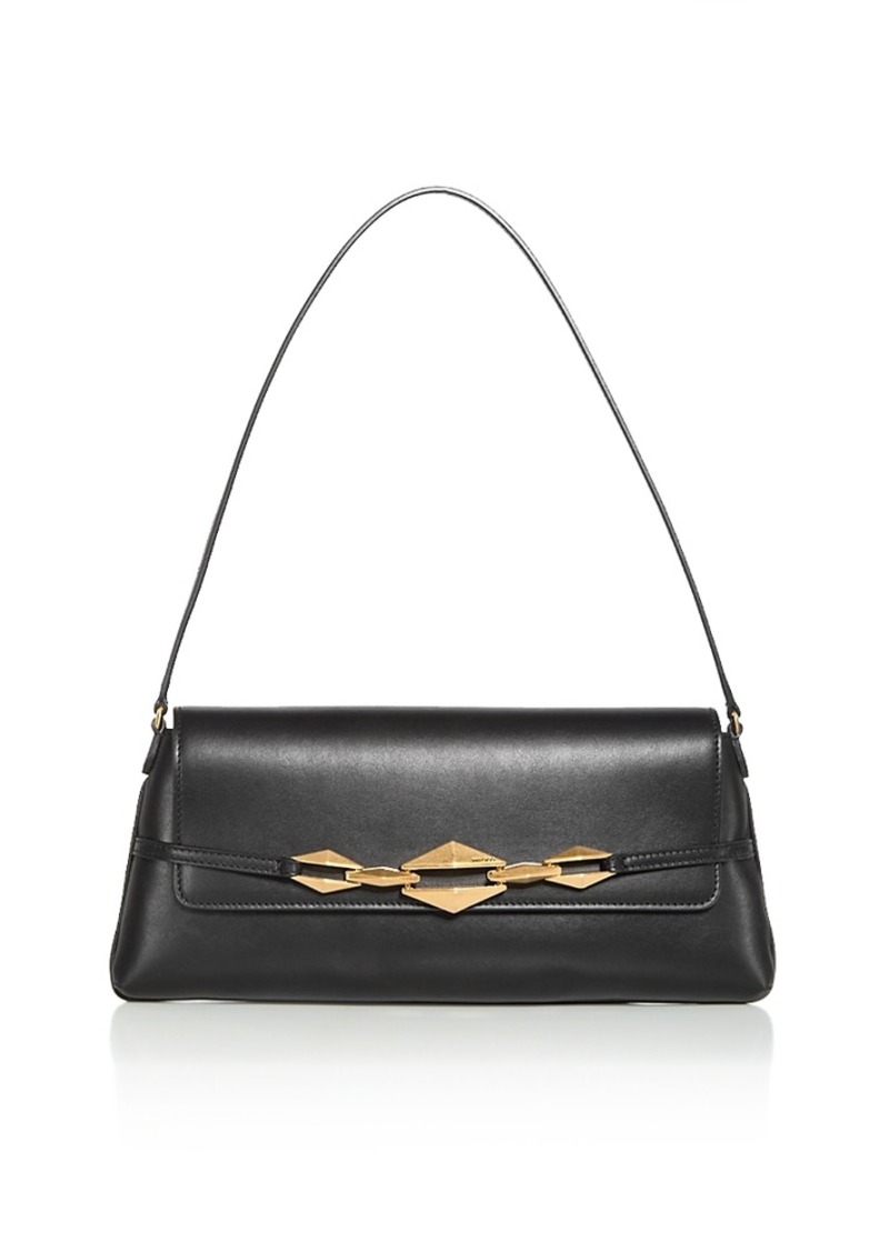 Jimmy Choo Diamond Leather Shoulder Bag