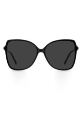 Jimmy Choo Fedes 59mm Square Sunglasses