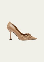Jimmy Choo Hedera Leather Knot Pumps