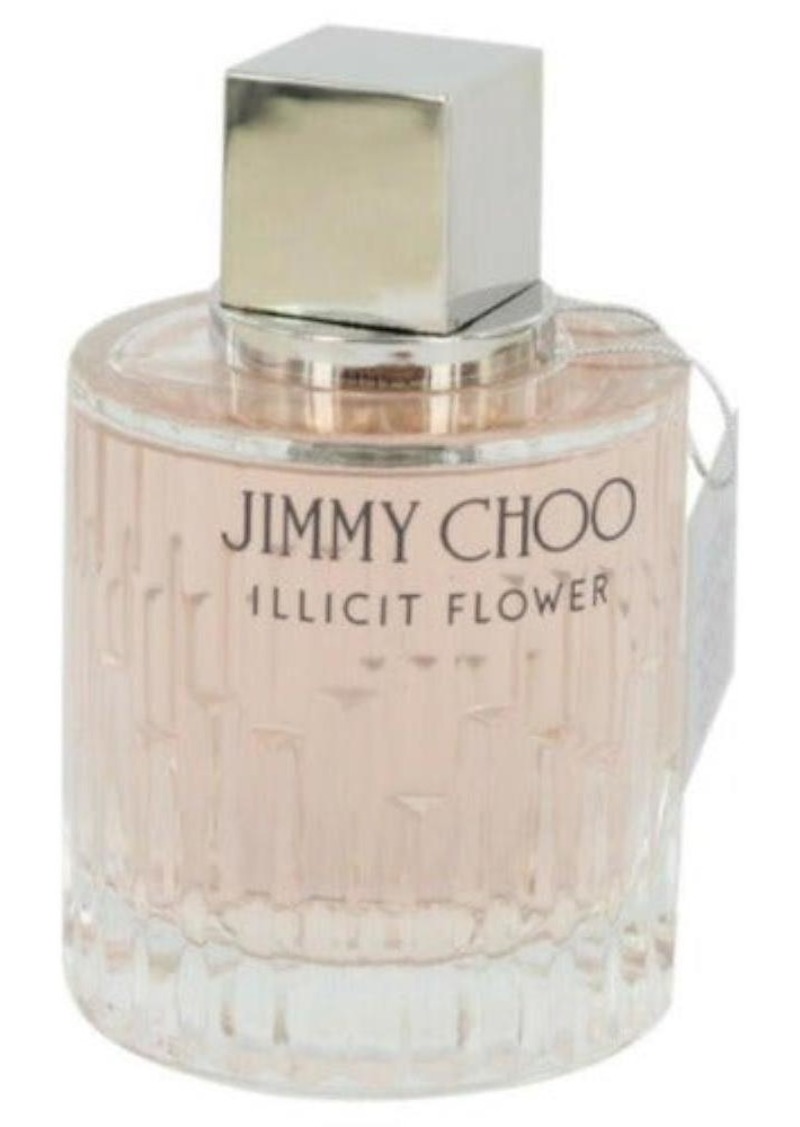 Jimmy Choo Illicit Flower Eau De Toilette Jimmy Choo Women's Perfume 3.3 Oz Tester