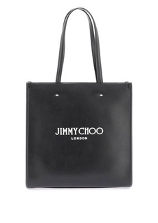 Jimmy choo leather tote bag