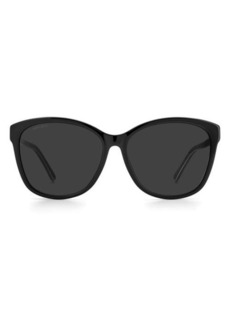 Jimmy Choo Lidie 59mm Cat Eye Sunglasses