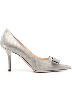JIMMY CHOO Love/Bow 85 leather pumps