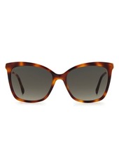 Jimmy Choo Macis 55mm Cat Eye Sunglasses