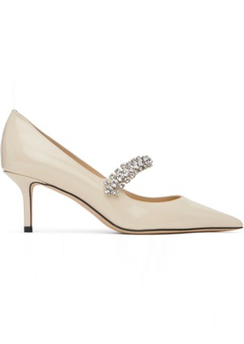 Jimmy Choo Off-White Bing Pump 65 Heels