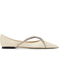 Jimmy Choo Off-White Genevi Ballerina Flats