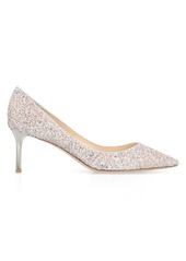 JIMMY CHOO ROMY 60 GLITTER PUMPS