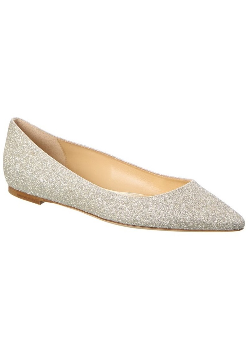 Jimmy Choo Romy Glitter Flat