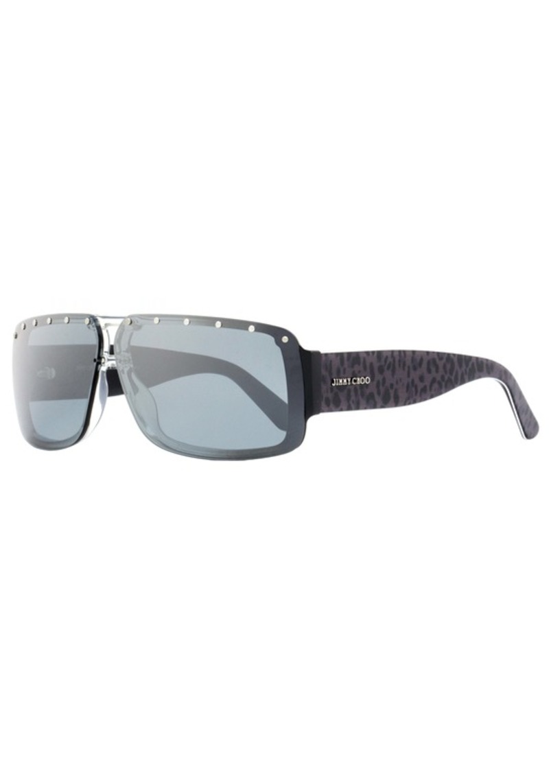 Jimmy Choo Unisex Wrap Sunglasses Morris/S 4FZT4 Gray Animalier 68mm