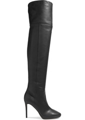 Jimmy Choo - Hayley 100 leather over-the-knee boots - Black - EU 35.5