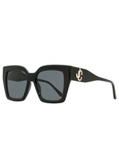 Jimmy Choo Women's Crystal Sunglasses Eleni /G 807IR Black/Gold 53mm