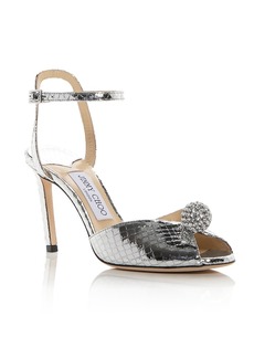Jimmy Choo Women's Sacora 85 Embellished High Heel Sandals - 100% Exclusive