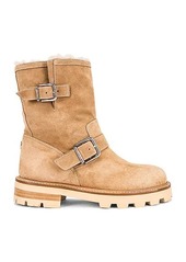 Jimmy Choo Youth II Shearling Lined Suede Boot