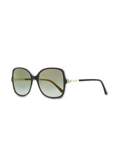 Jimmy Choo Judy oversized-frame sunglasses