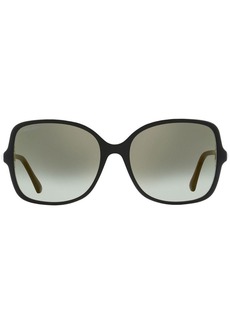 Jimmy Choo Judy oversized-frame sunglasses