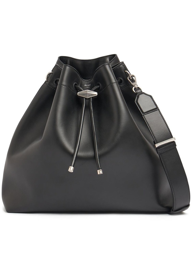 Jimmy Choo Large Bon Bon Soft Shiny Leather Bag