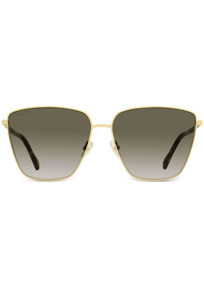 Jimmy Choo Lavi oversize-frame sunglasses