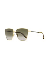 Jimmy Choo Lavi oversize-frame sunglasses