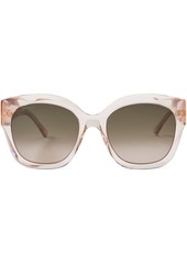 Jimmy Choo Leela square-frame sunglasses