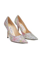 Jimmy Choo Love 100mm glitter pumps