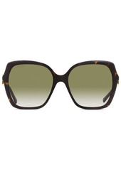 Jimmy Choo Manon oversize-frame sunglasses