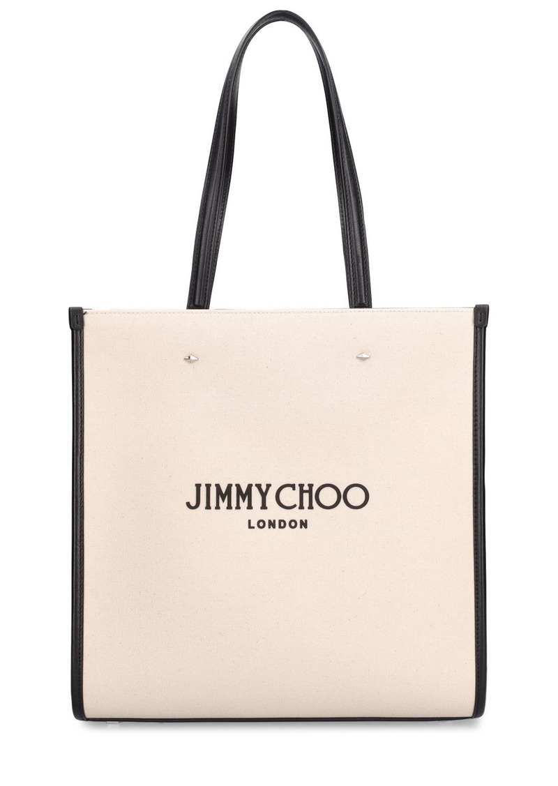 Jimmy Choo Medium Logo Tote Bag