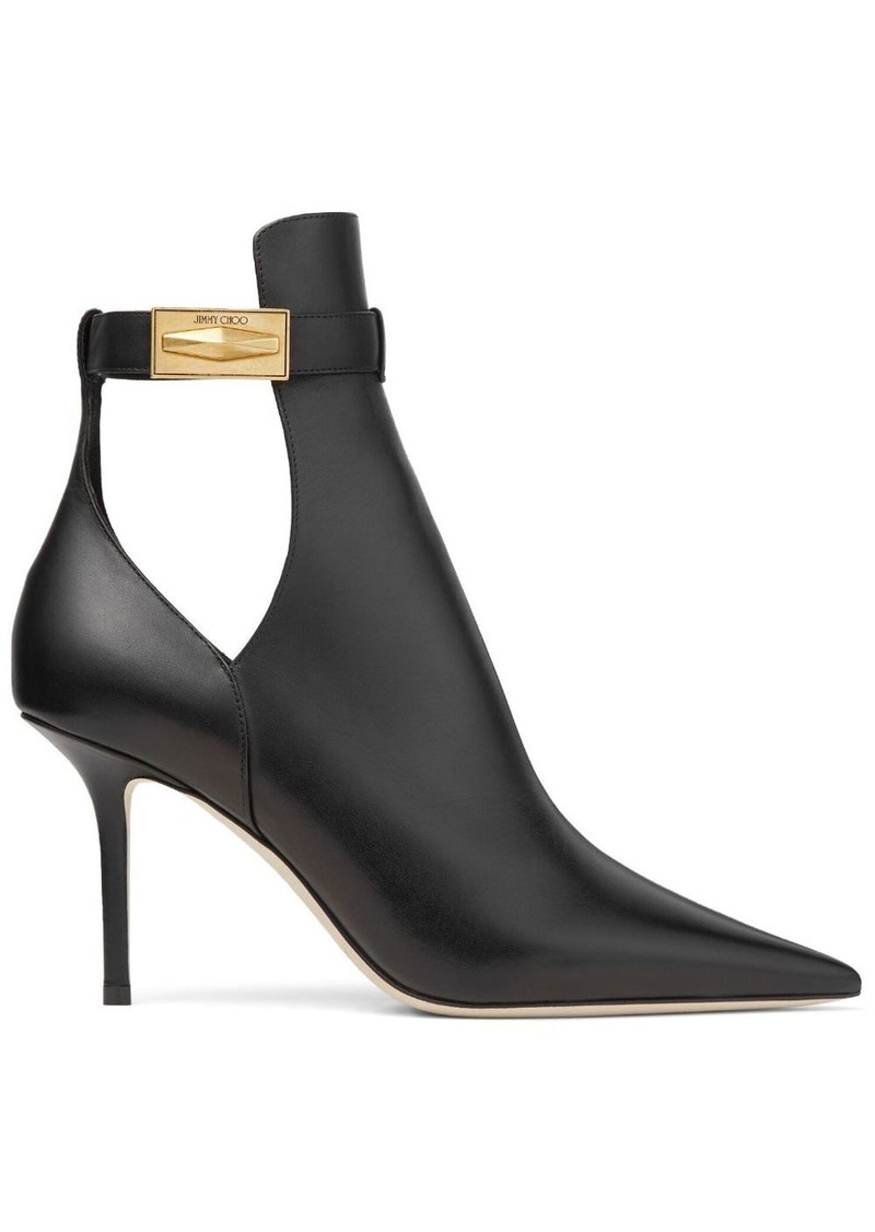 Jimmy Choo Nell 85mm pointed-toe ankle boots