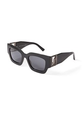 Jimmy Choo Nena rectangle-frame sunglasses