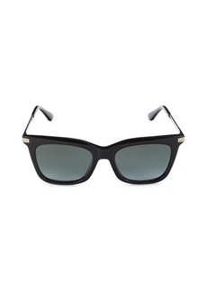 Jimmy Choo Olye 52MM Rectangle Sunglasses