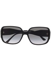 Jimmy Choo oversized-frame sunglasses