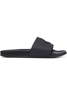 Jimmy Choo Port monogram-logo slides