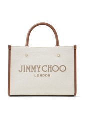 Jimmy Choo small Avenue canvas tote bag