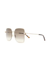 Jimmy Choo Trisha oversized square sunglasses