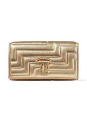 Jimmy Choo Avenue quilted chain wallet