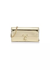 Jimmy Choo Varenne Metallic Wallet-On-Chain