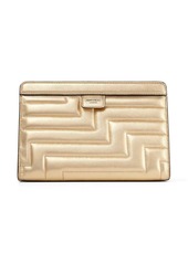 Jimmy Choo Avenue quilted pouch