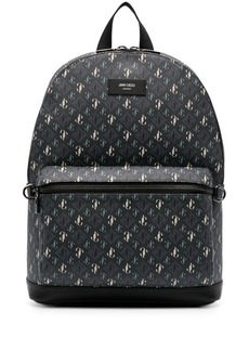 Jimmy Choo Wilmer monogram-pattern backpack