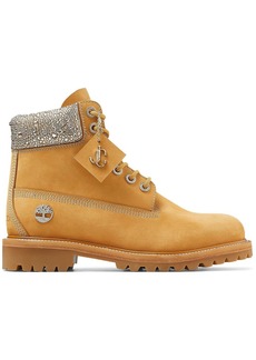 Jimmy Choo x Timberland crystal-embellished ankle boots